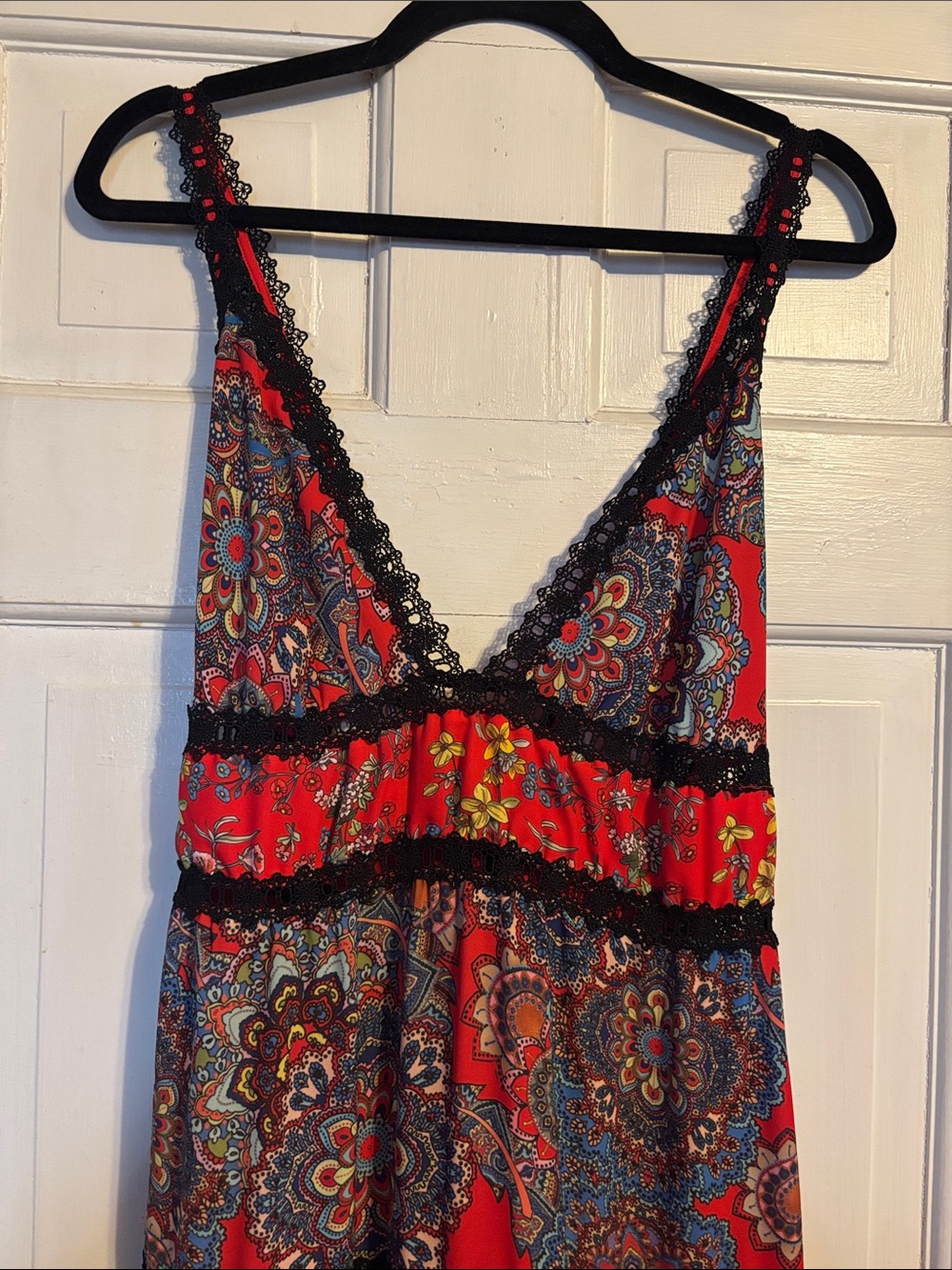 Alice + Olivia Karolina Maxi Dress EUC size 14 - Picture 3 of 13
